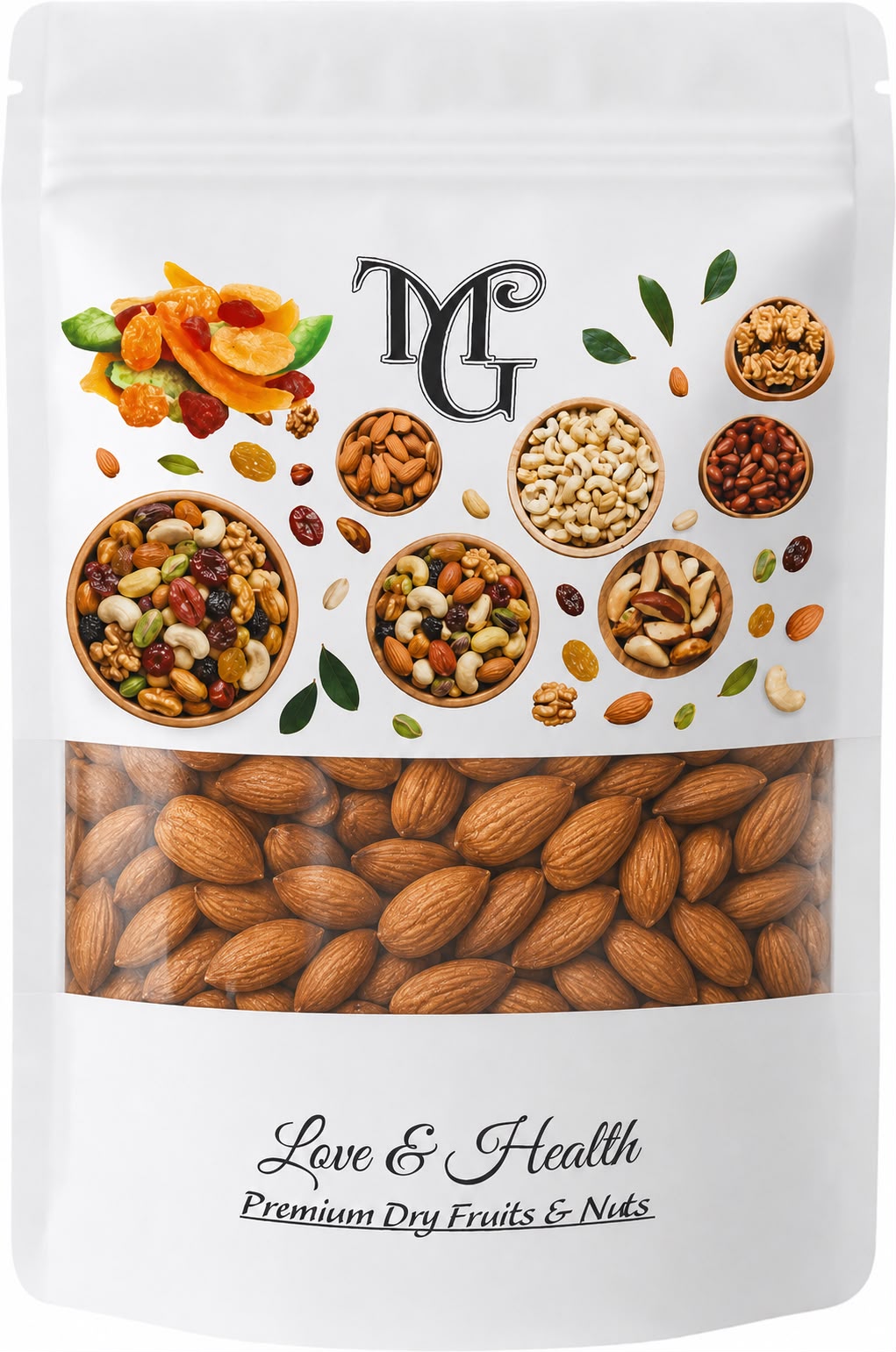 MNG Premium Almonds and Dry Fruits