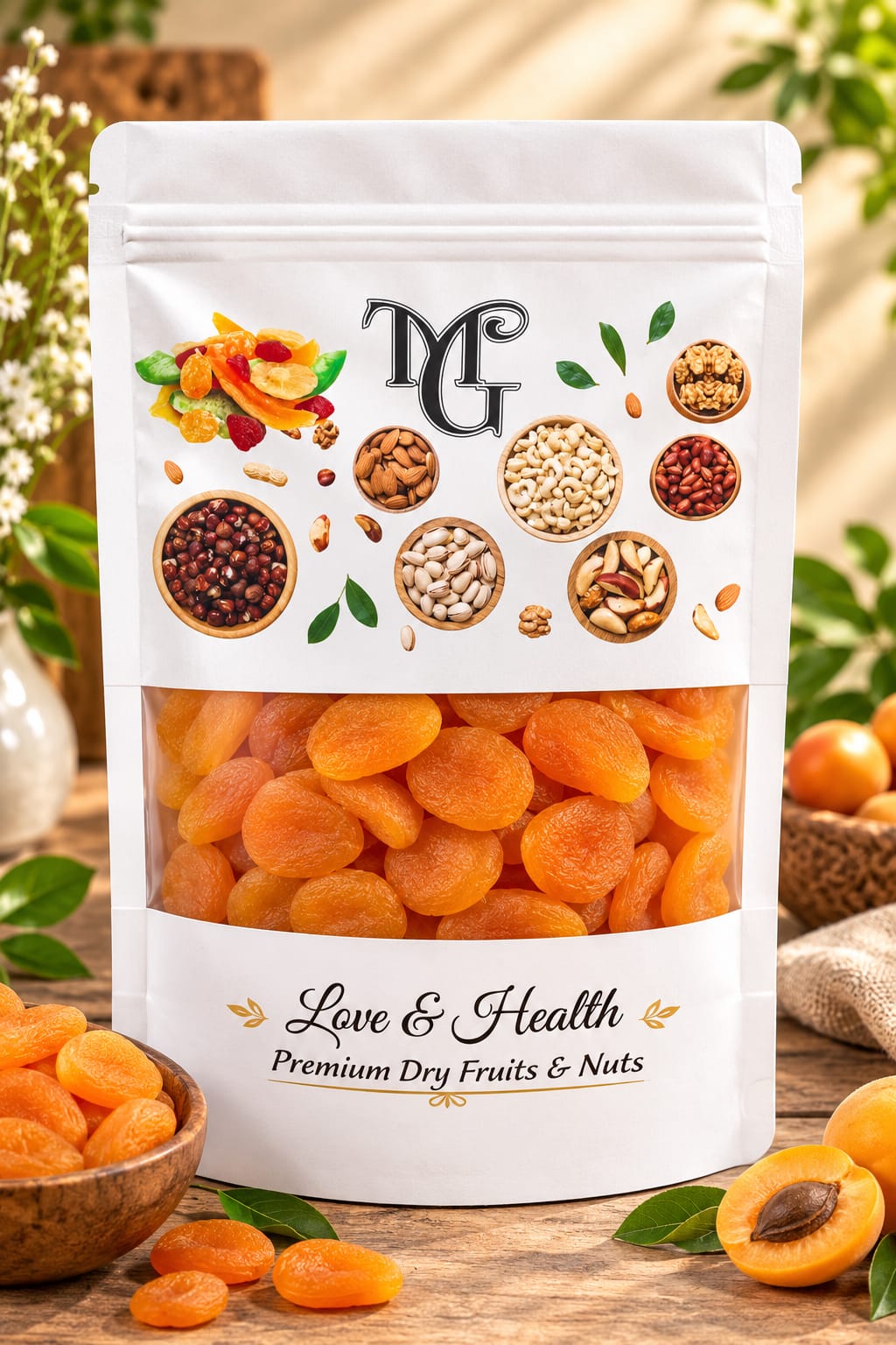 MG Dried Apricots Pouch