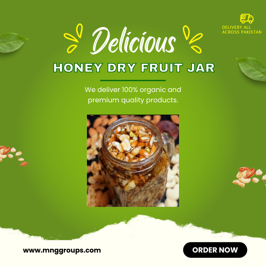 Honey Dry Fruit Jar